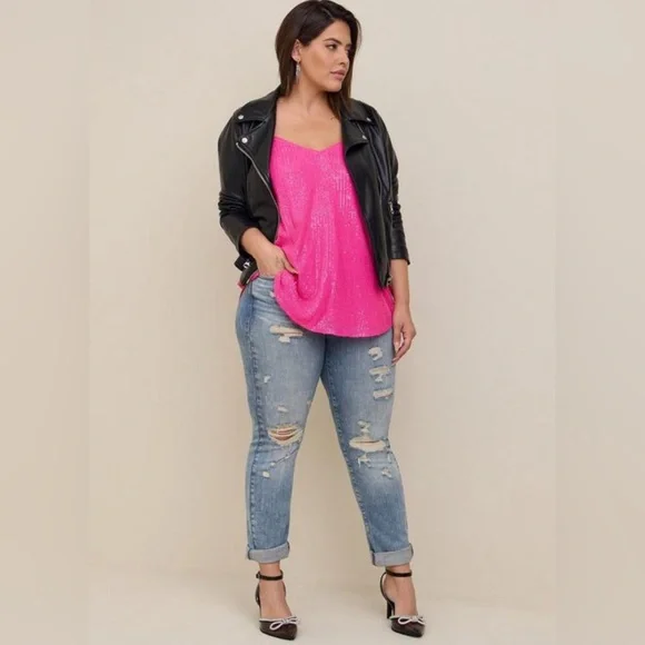 Torrid Sz. 2 (2X/18-20) Sophie Sequin Swing Cami - Picture 2 of 6